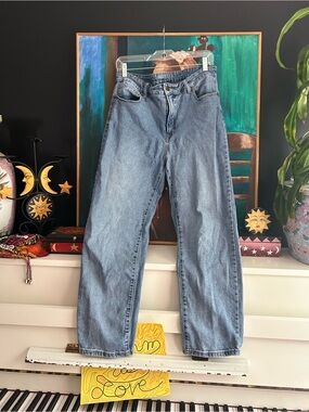 Parasuco Jeans Size 12 Light Wash Baggy Wide Leg Y2K Vintage Style Denim